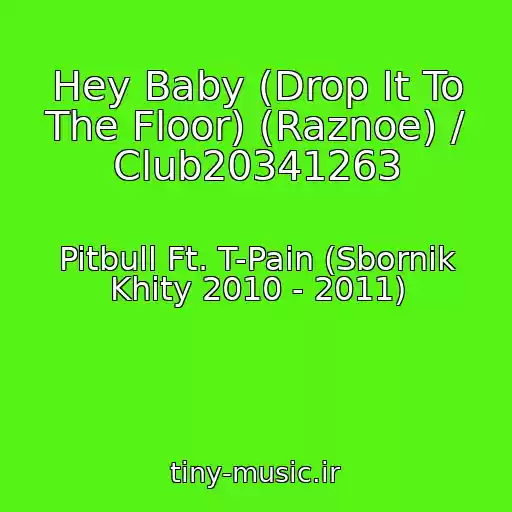 کاور آهنگ Hey Baby (Drop It To The Floor) (Raznoe) / Club20341263 از Pitbull Ft. T-Pain (Sbornik Khity 2010 - 2011)