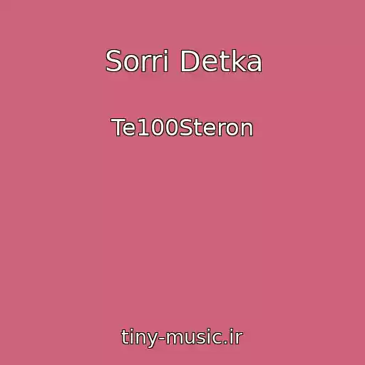 کاور آهنگ Sorri Detka از Te100Steron
