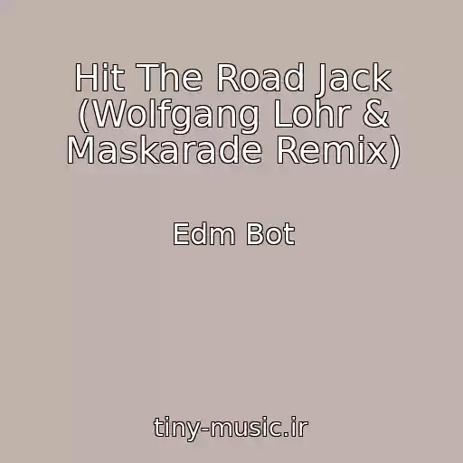 کاور آهنگ Hit The Road Jack (Wolfgang Lohr & Maskarade Remix) از Edm Bot