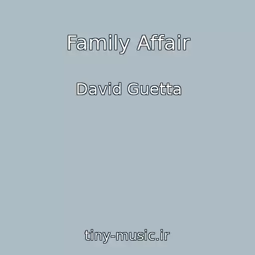 کاور آهنگ Family Affair از David Guetta