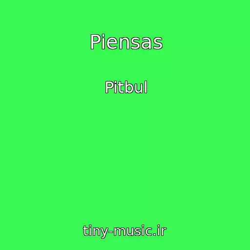 کاور آهنگ Piensas از Pitbul