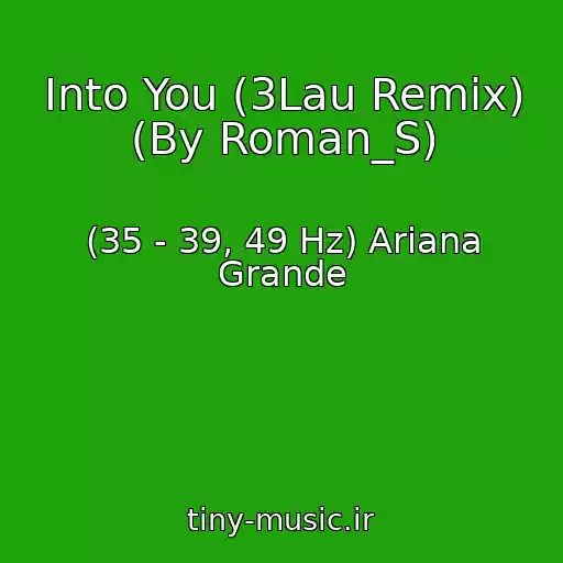 کاور آهنگ Into You (3Lau Remix) (By Roman_S) از (35 - 39, 49 Hz) Ariana Grande