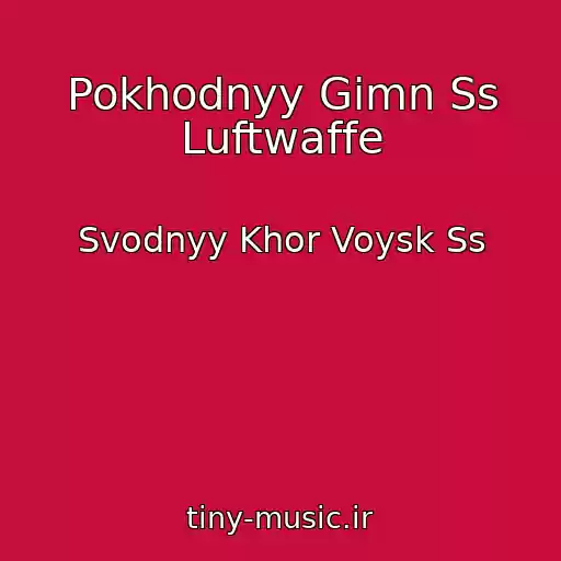 کاور آهنگ Pokhodnyy Gimn Ss Luftwaffe از Svodnyy Khor Voysk Ss