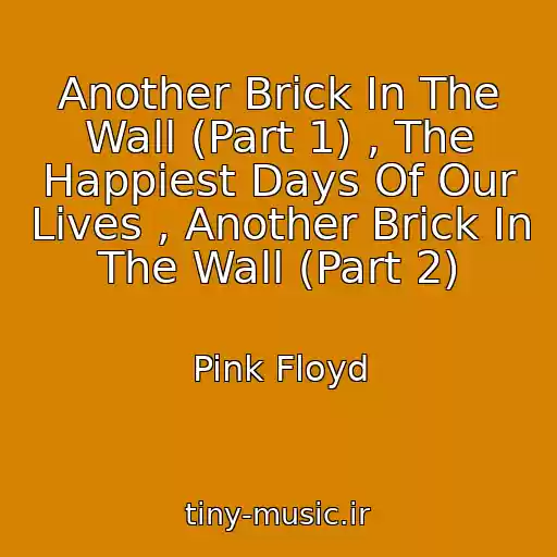 کاور آهنگ Another Brick In The Wall (Part 1) , The Happiest Days Of Our Lives , Another Brick In The Wall (Part 2) از Pink Floyd