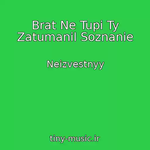 کاور آهنگ Brat Ne Tupi Ty Zatumanil Soznanie از Neizvestnyy