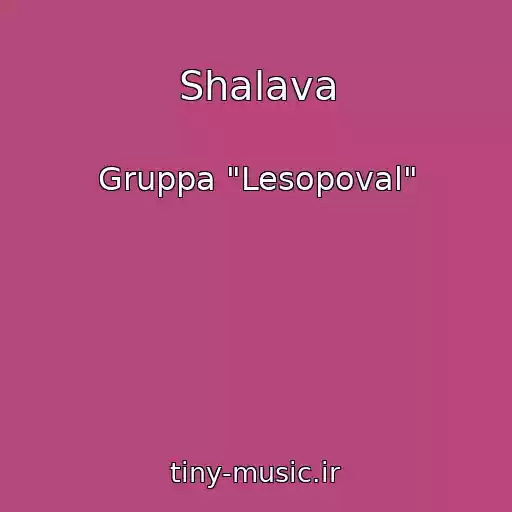کاور آهنگ Shalava از Gruppa "Lesopoval"
