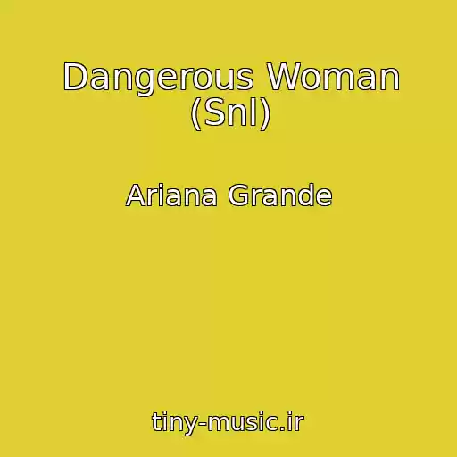 کاور آهنگ Dangerous Woman (Snl) از Ariana Grande