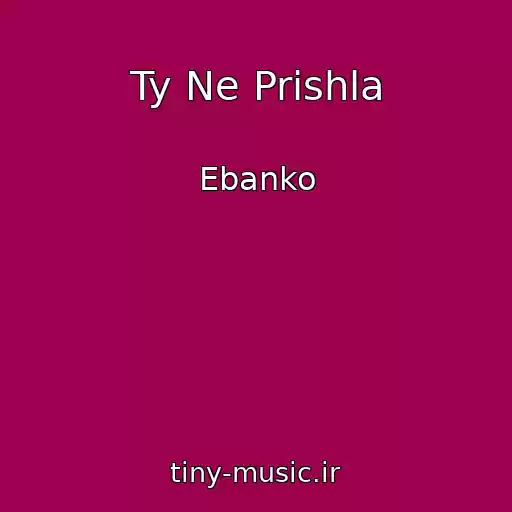 کاور آهنگ Ty Ne Prishla از Ebanko