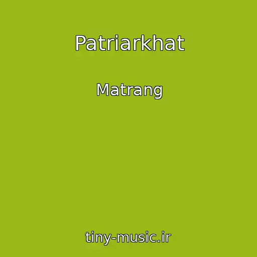 کاور آهنگ Patriarkhat از Matrang