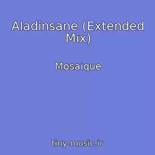 کاور آهنگ Aladinsane (Extended Mix) از Mosaique