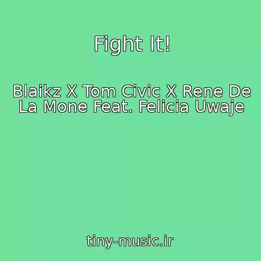 کاور آهنگ Fight It! از Blaikz X Tom Civic X Rene De La Mone Feat. Felicia Uwaje