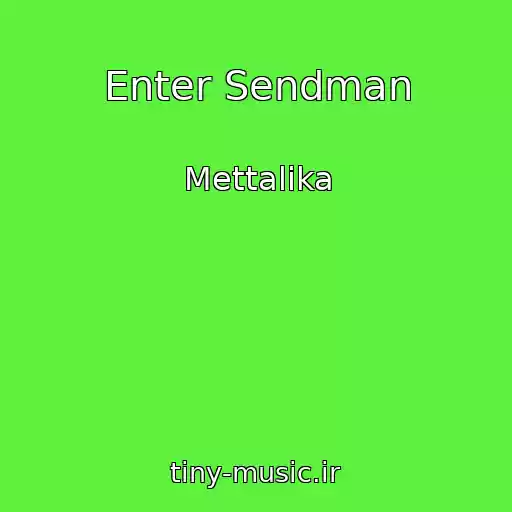 کاور آهنگ Enter Sendman از Mettalika