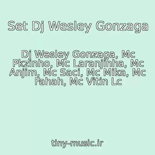 کاور آهنگ Set Dj Wesley Gonzaga از Dj Wesley Gonzaga, Mc Pkzinho, Mc Laranjinha, Mc Anjim, Mc Saci, Mc Mika, Mc Fahah, Mc Vitin Lc