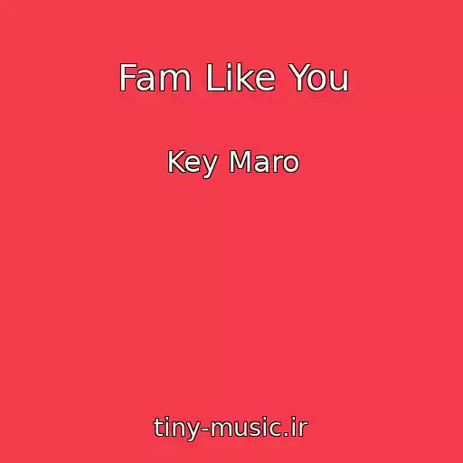 کاور آهنگ Fam Like You از Key Maro