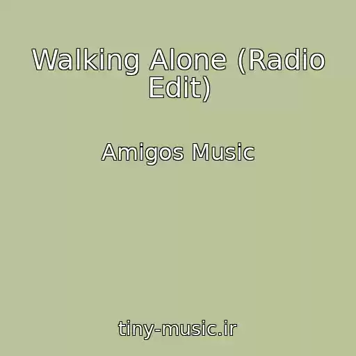 کاور آهنگ Walking Alone (Radio Edit) از Amigos Music