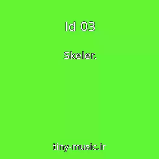 کاور آهنگ Id 03 از Skeler.