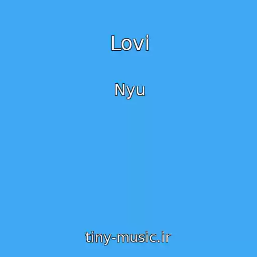 کاور آهنگ Lovi از Nyu