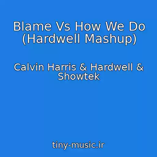 کاور آهنگ Blame Vs How We Do (Hardwell Mashup) از Calvin Harris & Hardwell & Showtek
