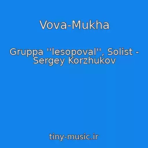 کاور آهنگ Vova-Mukha از Gruppa ''lesopoval'', Solist - Sergey Korzhukov
