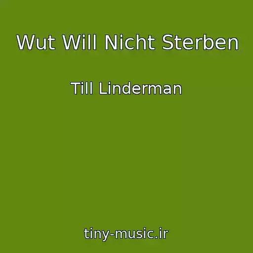 کاور آهنگ Wut Will Nicht Sterben از Till Linderman