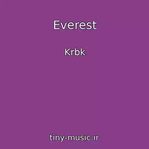 کاور آهنگ Everest از Krbk