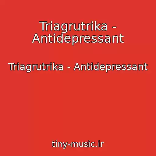 کاور آهنگ Triagrutrika - Antidepressant از Triagrutrika - Antidepressant