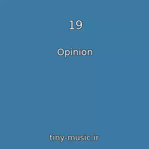کاور آهنگ 19 از Opinion