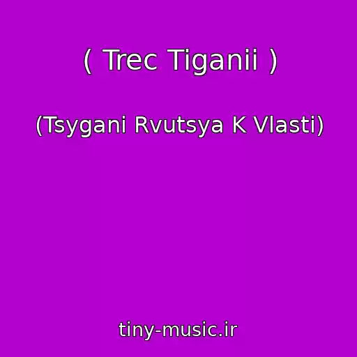 کاور آهنگ ( Trec Tiganii ) از (Tsygani Rvutsya K Vlasti)