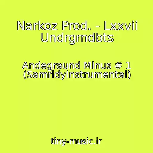 کاور آهنگ Narkoz Prod. - Lxxvii Undrgrndbts از Andegraund Minus # 1 (Samridyinstrumental)
