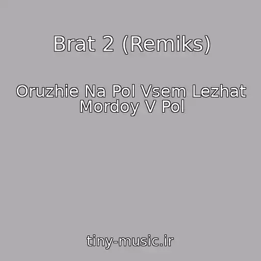 کاور آهنگ Brat 2 (Remiks) از Oruzhie Na Pol Vsem Lezhat Mordoy V Pol
