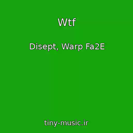 کاور آهنگ Wtf از Disept, Warp Fa2E