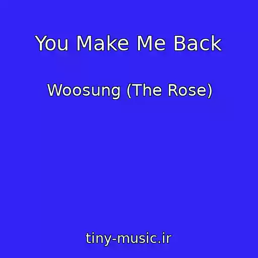 کاور آهنگ You Make Me Back از Woosung (The Rose)