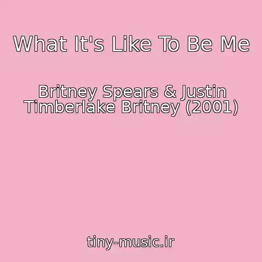 کاور آهنگ What It's Like To Be Me از Britney Spears & Justin Timberlake Britney (2001)