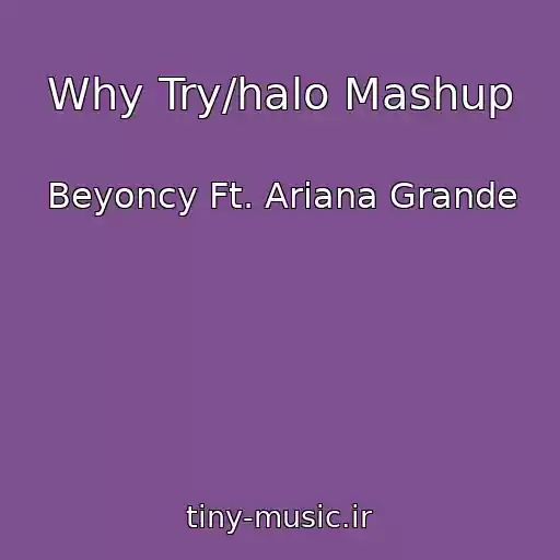 کاور آهنگ Why Try/halo Mashup از Beyoncy Ft. Ariana Grande