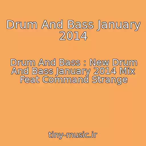 کاور آهنگ Drum And Bass January 2014 از Drum And Bass : New Drum And Bass January 2014 Mix Feat Command Strange