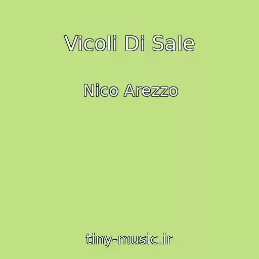 کاور آهنگ Vicoli Di Sale از Nico Arezzo