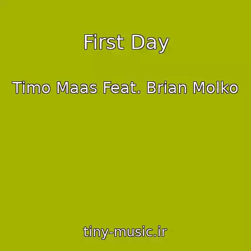 کاور آهنگ First Day از Timo Maas Feat. Brian Molko
