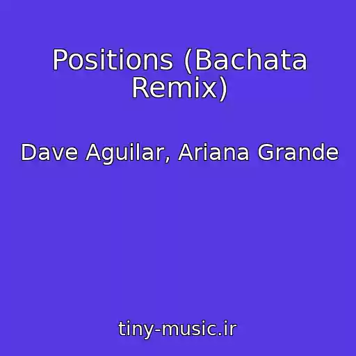 کاور آهنگ Positions (Bachata Remix) از Dave Aguilar, Ariana Grande