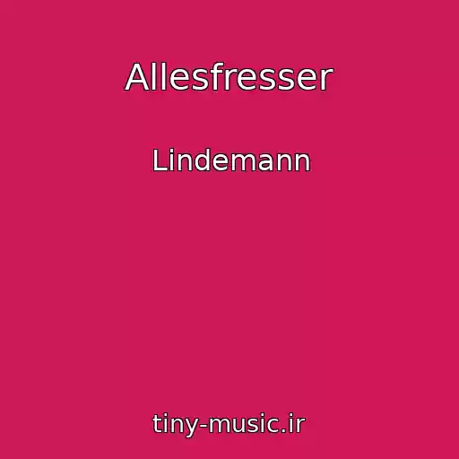 کاور آهنگ Allesfresser از Lindemann