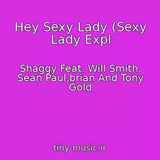 کاور آهنگ Hey Sexy Lady (Sexy Lady Expl از Shaggy Feat. Will Smith, Sean Paul,brian And Tony Gold