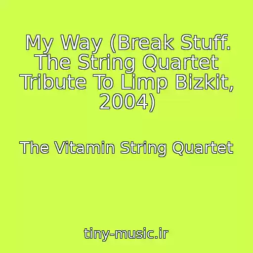کاور آهنگ My Way (Break Stuff. The String Quartet Tribute To Limp Bizkit, 2004) از The Vitamin String Quartet