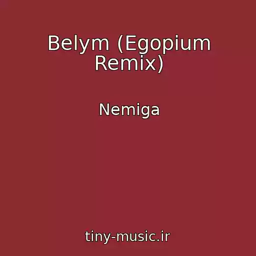 کاور آهنگ Belym (Egopium Remix) از Nemiga