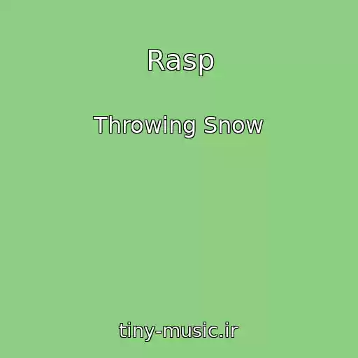 کاور آهنگ Rasp از Throwing Snow