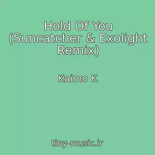 کاور آهنگ Hold Of You (Suncatcher & Exolight Remix) از Kaimo K