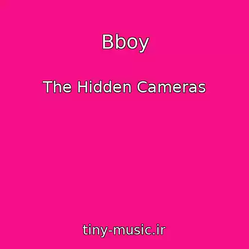 کاور آهنگ Bboy از The Hidden Cameras