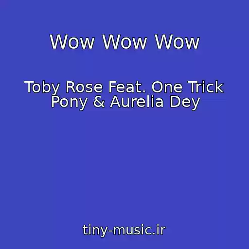 کاور آهنگ Wow Wow Wow از Toby Rose Feat. One Trick Pony & Aurelia Dey