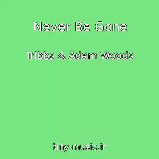 کاور آهنگ Never Be Gone از Tribbs & Adam Woods