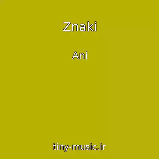 کاور آهنگ Znaki از Ani