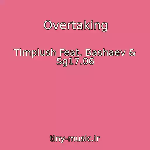 کاور آهنگ Overtaking از Timplush Feat. Bashaev & Sg17.06