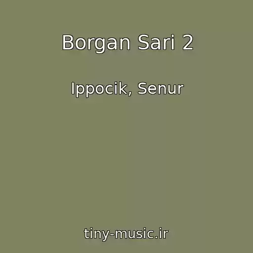 کاور آهنگ Borgan Sari 2 از Ippocik, Senur